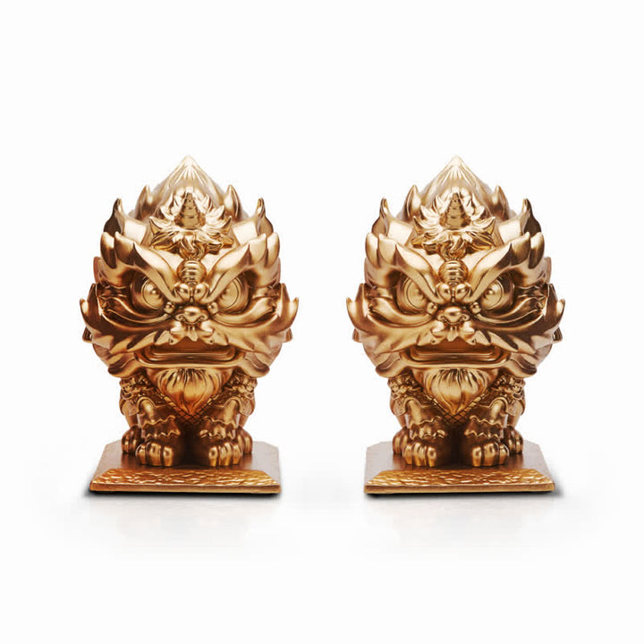 Buddha Stones Löwenstatue Stärke Harz Home Office Dekoration - image 12