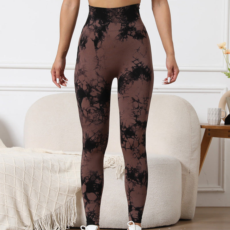 Buddha Stones Leggings für Sport, Fitness, Gymnastik, nahtlose Leggings mit hoher Taille, für Damen, Yogahose