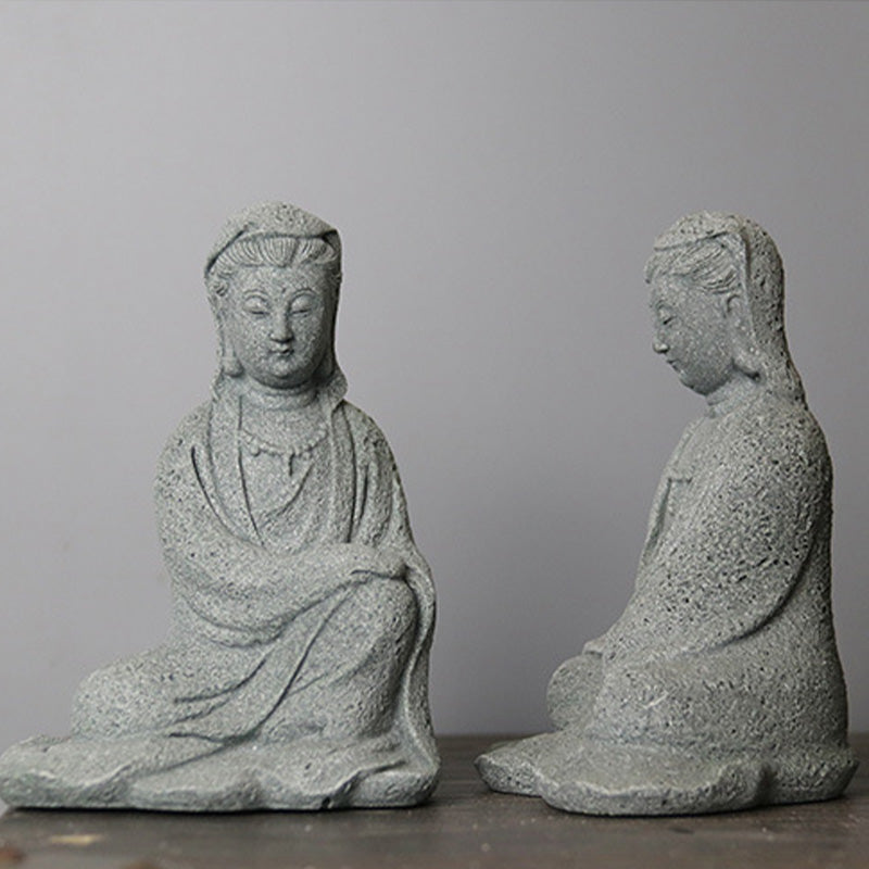 Buddha Stones Avalokitesvara Statue Segen Heimdekoration - image 13
