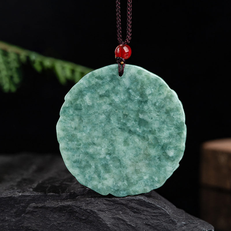Buddha Stones Drachen Jade Yin Yang Balance Halskette String Anhänger - image 6