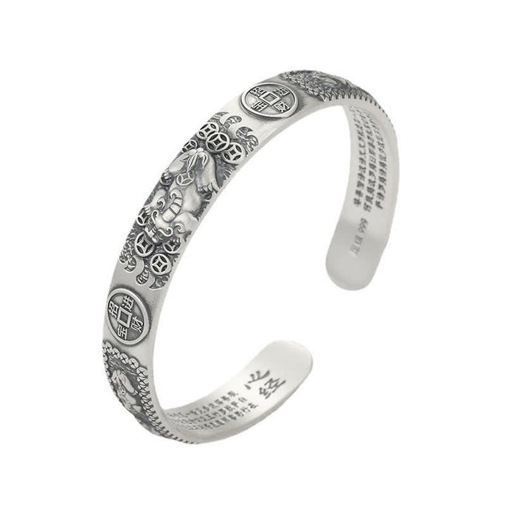 Buddha Stones FengShui Lucky PiXiu Schutz verstellbares Armband - image 6