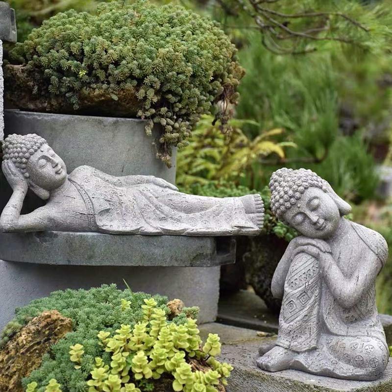 Buddha Stones, tibetische Meditation, Buddha, Segen, Mitgefühl, Gelassenheit, Heimdekoration - image 1