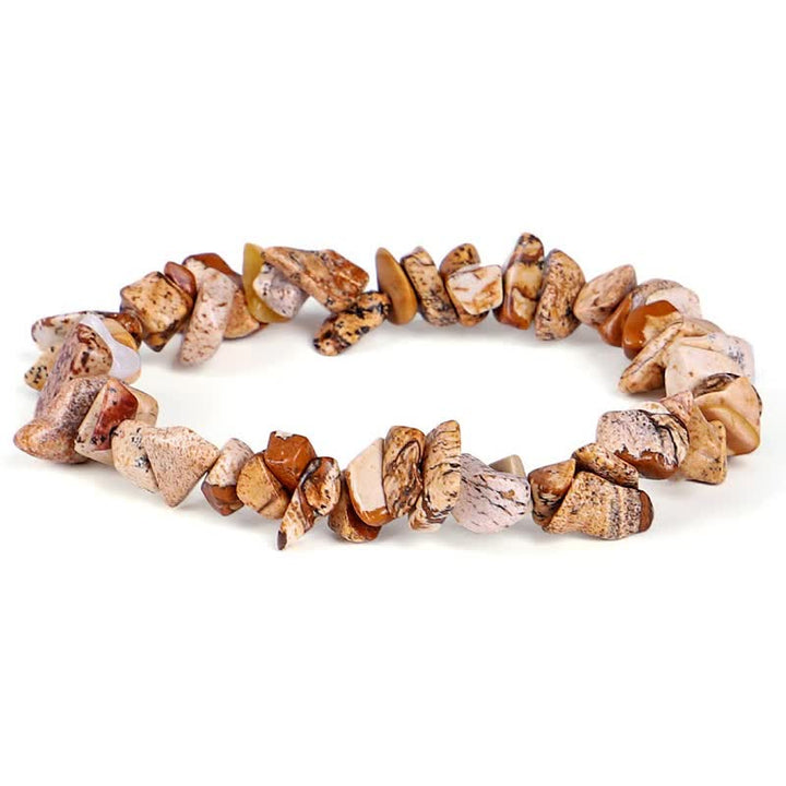 Buddha Stones, Amethyst, Lazurit, Lapislazuli, verschiedene Kristallsteine, Heilendes Armband für positive Gefühle - image 7