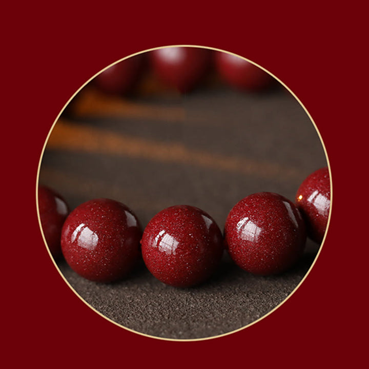 Buddha Stones 925 Sterling Silber Chinesisches Sternzeichen Natal Buddha Zinnober Om Mani Padme Hum Calm Armband - image 12