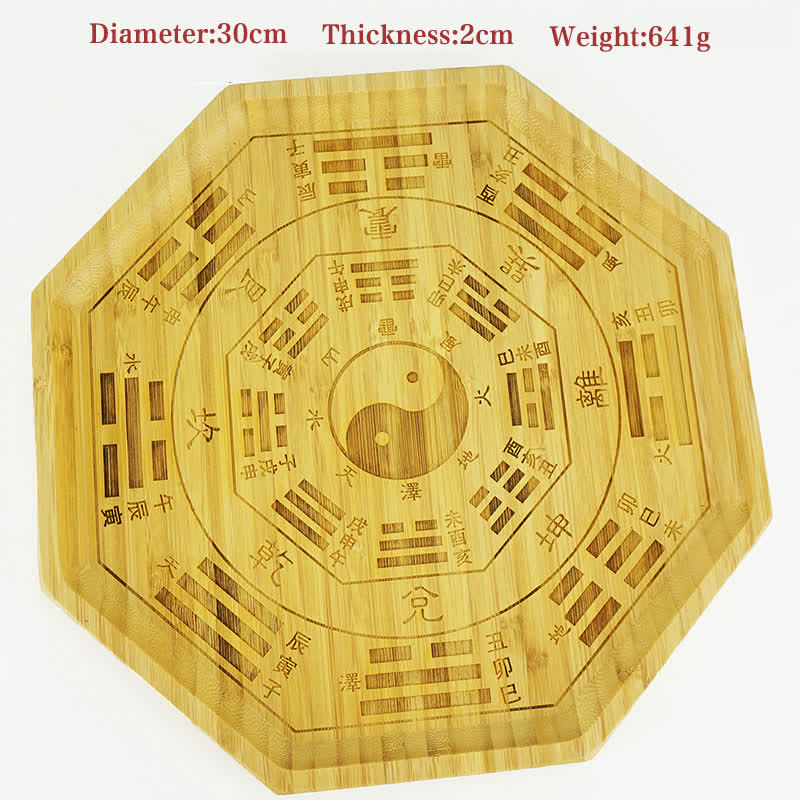 Feng Shui Bambus-Bagua-Karte Harmonie-Energiekarte - Bagua-Karte 30 cm - image 38