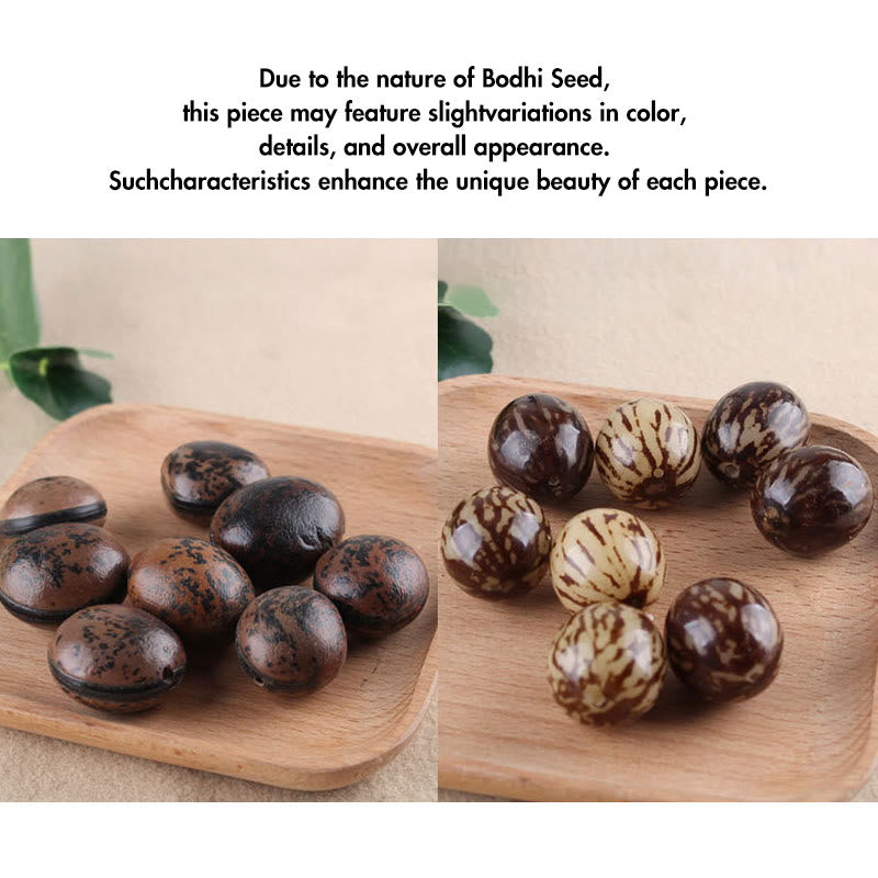 Halskette mit Buddha Stonesn, Bodhi-Samen, Lotus, Weisheit, Harmonie - image 16