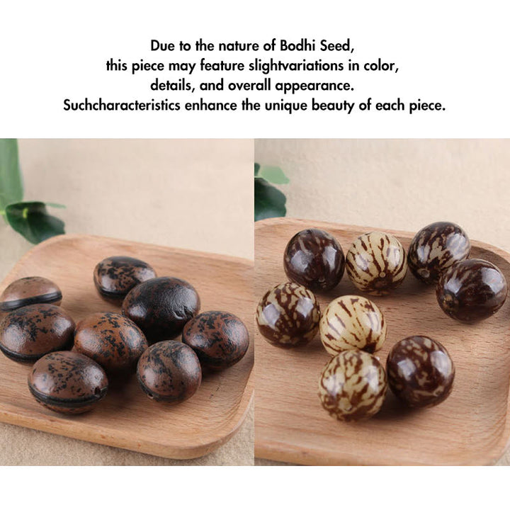 Halskette mit Buddha Stonesn, Bodhi-Samen, Lotus, Weisheit, Harmonie - image 16
