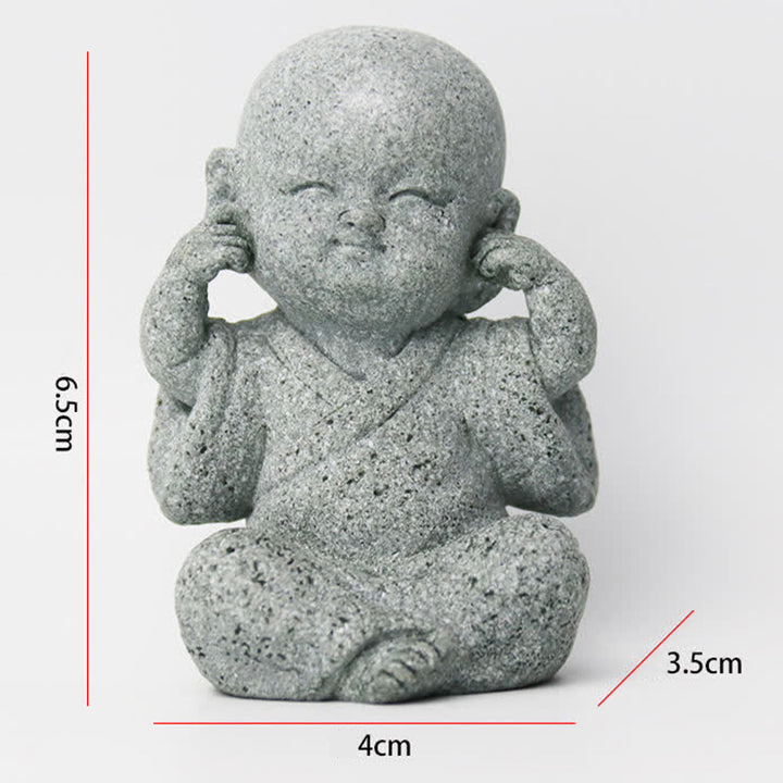 Buddha Stones, Meditation, Gebet, Mönch, Buddha-Statue, Gelassenheit, Heimdekoration - image 12