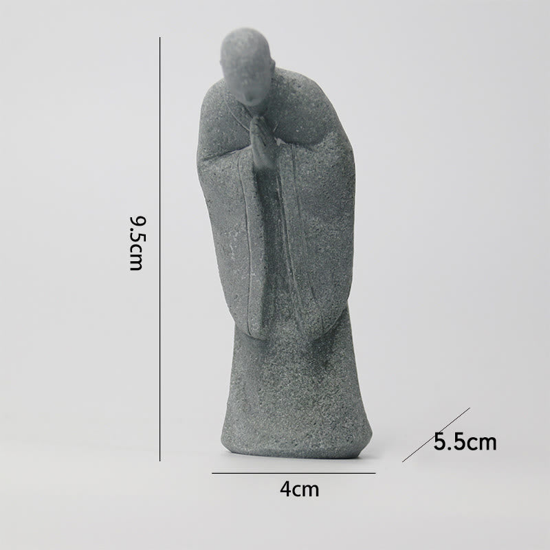 Buddha Stones, Meditation, Buddha-Mönch, Gelassenheit, Heimdekoration - image 11