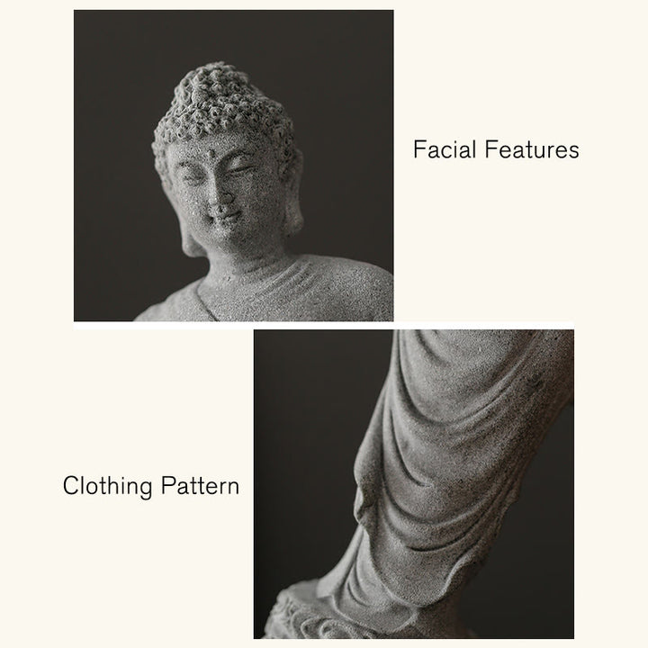 Buddha Stones, Meditation, Buddha, verheißungsvolle Wolken, Design, Gelassenheit, Heimdekoration - image 8