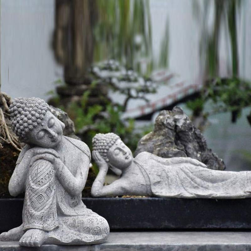 Buddha Stones, tibetische Meditation, Buddha, Segen, Mitgefühl, Gelassenheit, Heimdekoration - image 2