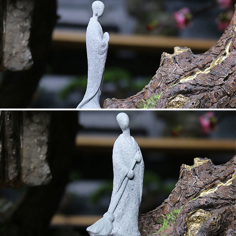 Buddha Stones, Meditation, Buddha-Mönch, Gelassenheit, Heimdekoration - image 17