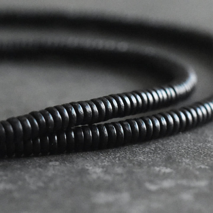 Buddha Stones, Ebenholz, Messing, Kupfer, Balance, mehrlagiges Armband - image 10