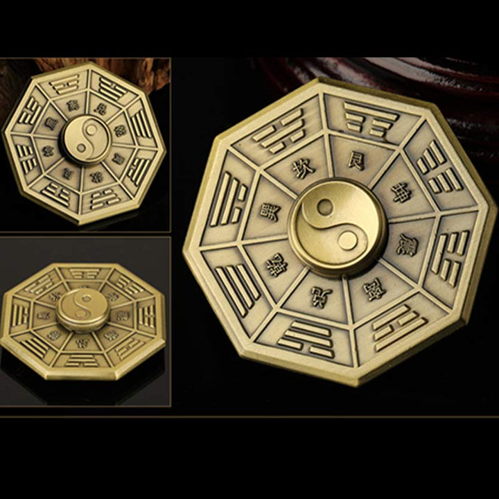 Buddha Stones Fidget Spinner Segen Tai Chi Finger Hand Spinner Dekoration - image 8