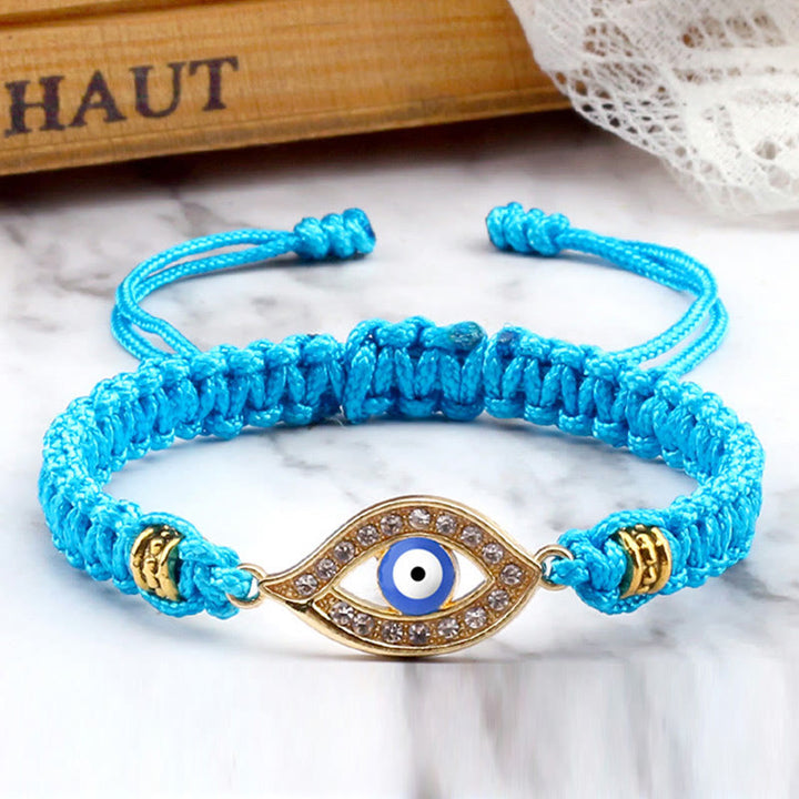 Buddha Stones Evil Eye Keep Away Evil Spirits Schnurarmband