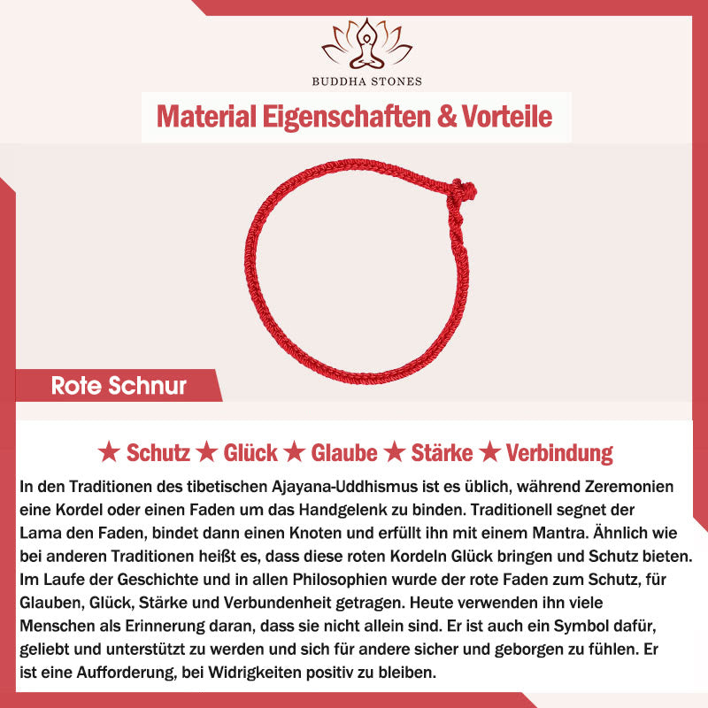 Glücksbringer-Armband mit rotem Jade-Glücksknoten und geflochtenem Paar-Armband