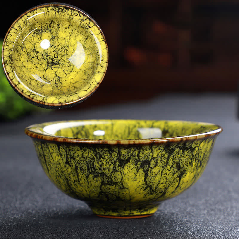 Buddha Stones Bunte Keramik-Teetasse Home Office Teetassen