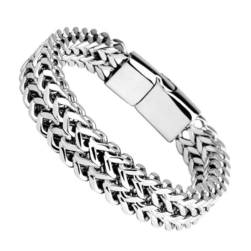 Buddha Stones, Fischschuppen-Magnetschnalle, Balance-Armband aus Titanstahl - image 10