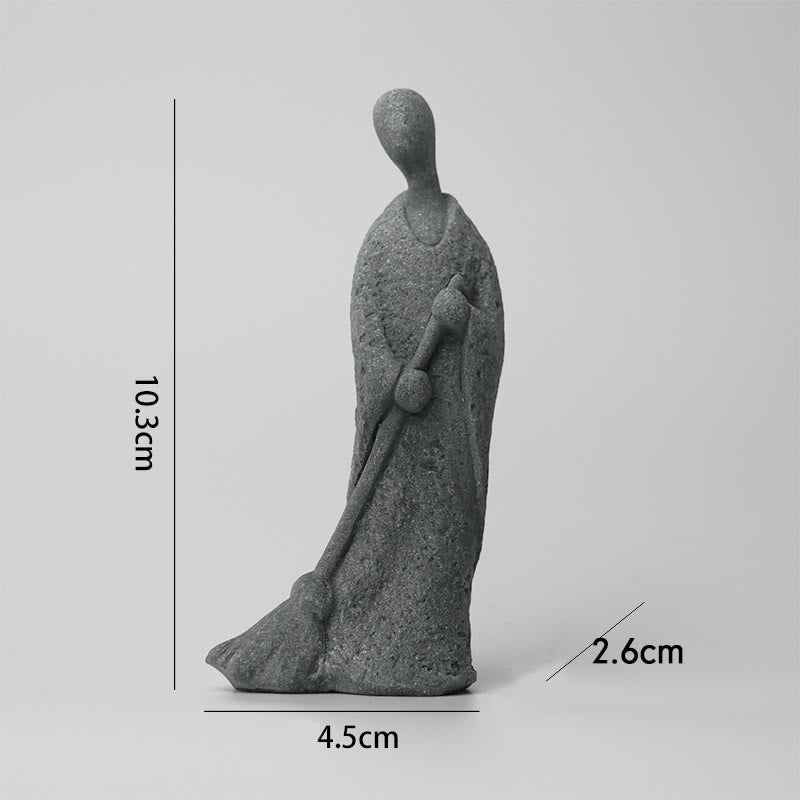 Buddha Stones, Meditation, Buddha-Mönch, Gelassenheit, Heimdekoration - image 18