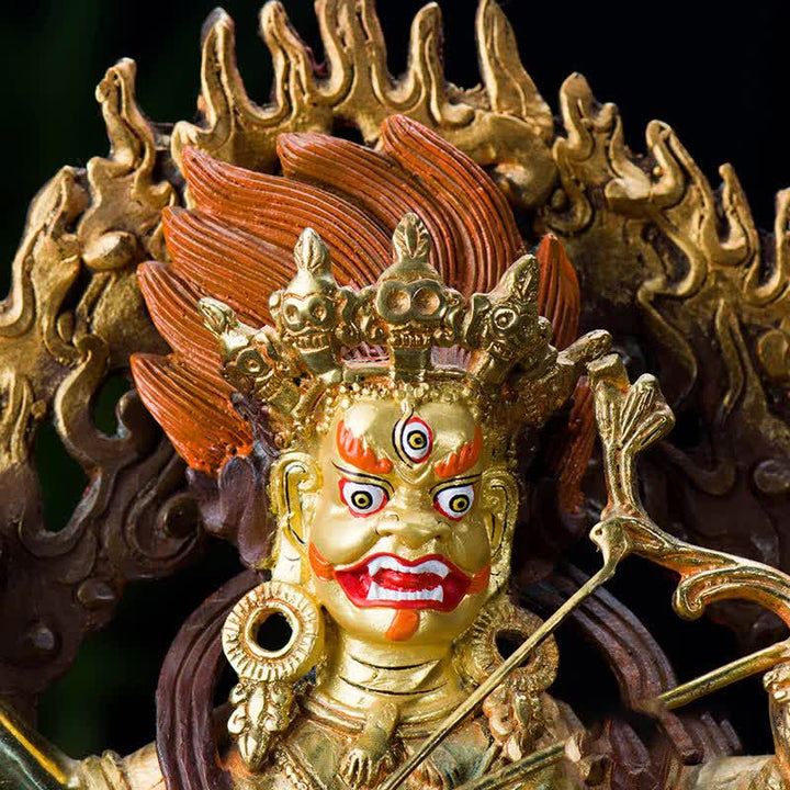 Kurukulla Buddha Figur Serenity Kupfer Statue Heimdekoration - image 5