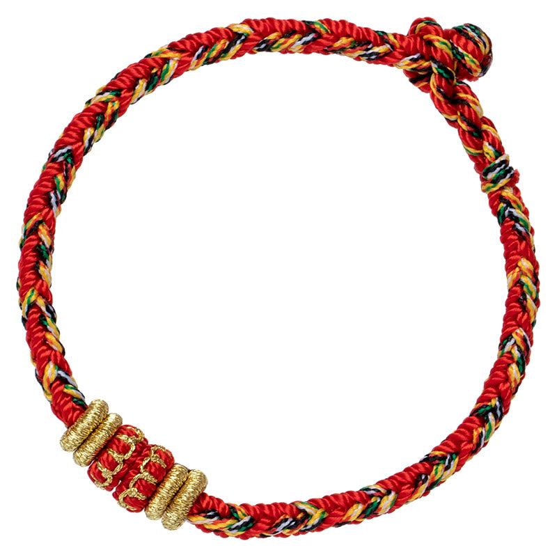Handgefertigtes Armband aus geflochtenen Buddha Stones aus Tibet – Symbol für Glück und Stärke - image 8