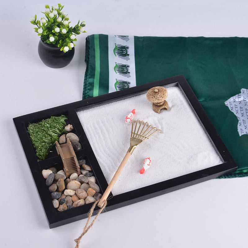 Koi-Fisch, kleine Brücke, ruhige Friedensmeditation, Zen-Gartendekoration - image 1