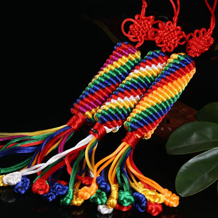 Buddha Stones, tibetischer Segen, glücklicher Vajra-Knoten, Dekoration
