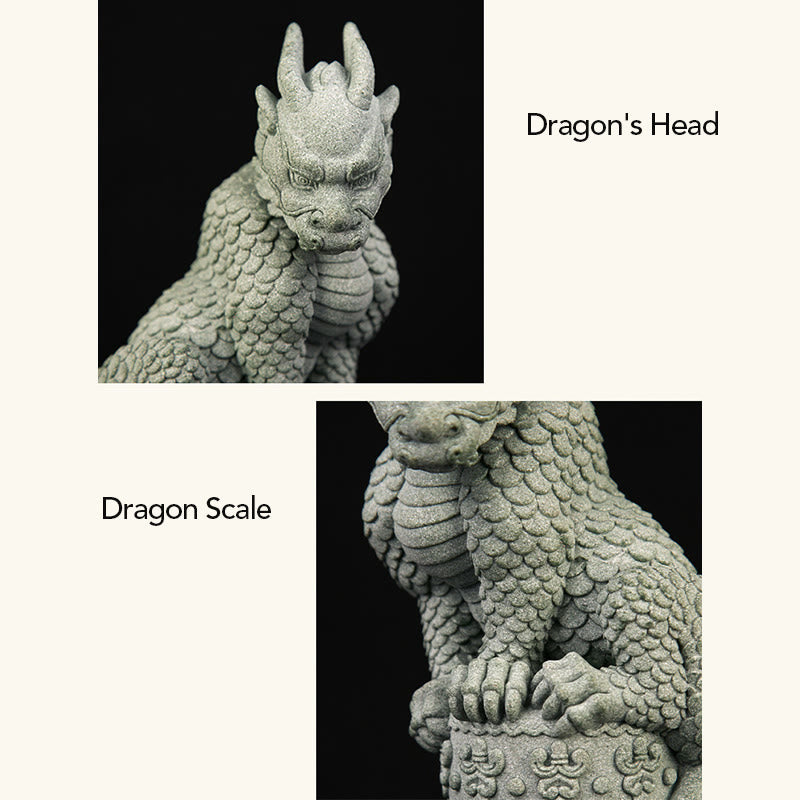 Buddha Stones, Feng Shui, stehend, sitzend, Drache, Erfolg, Glück, Heimdekoration - image 9