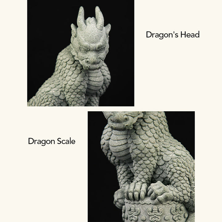 Buddha Stones, Feng Shui, stehend, sitzend, Drache, Erfolg, Glück, Heimdekoration - image 9