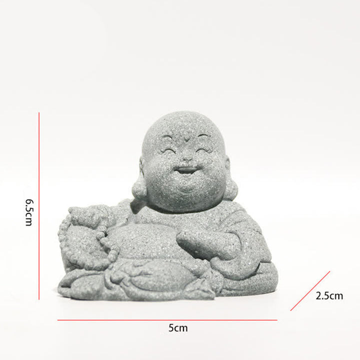 Buddha Stones, Meditation, Buddha-Statue, Mitgefühl, Heimdekoration - 6,5 x 2,5 x 5 cm - image 4