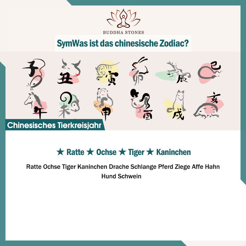 Schutzarmband aus rotem Sandelholz mit Buddha Stonesn, chinesischem Sternzeichen, graviertem kleinen Blatt