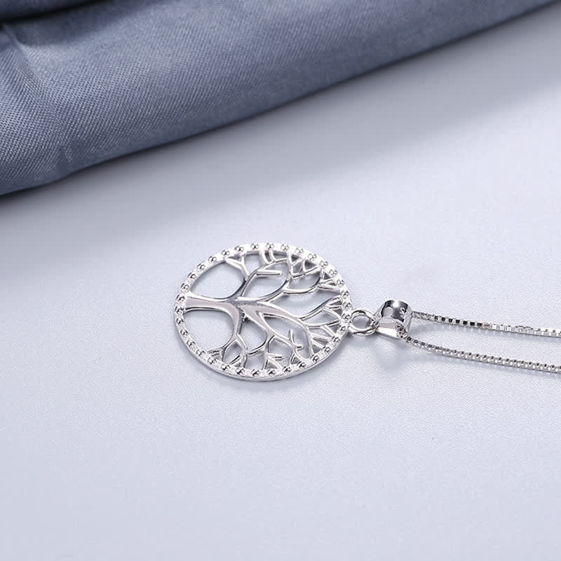 Buddha Stones Der Baum des Lebens 925 Sterling Silber Creation Halskette Anhänger - image 5