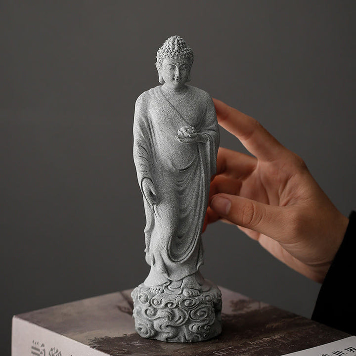 Buddha Stones, Meditation, Buddha, verheißungsvolle Wolken, Design, Gelassenheit, Heimdekoration - image 7