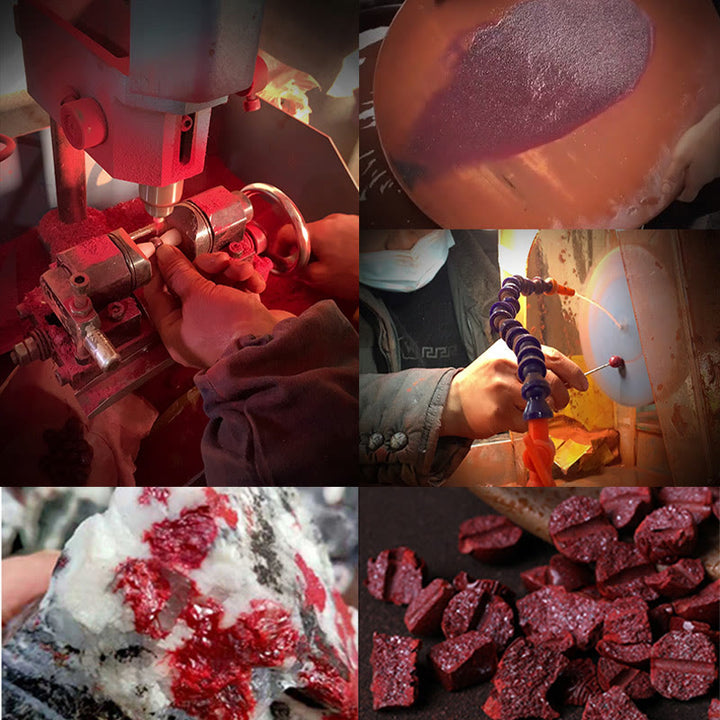 Buddha Stones 925 Sterling Silber Chinesisches Sternzeichen Natal Buddha Zinnober Om Mani Padme Hum Calm Armband - image 19