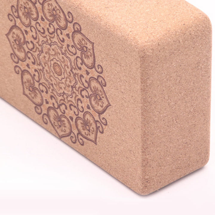 Buddha Stones Tibetisches Mandala Achtsames Yoga Korkblock - image 14