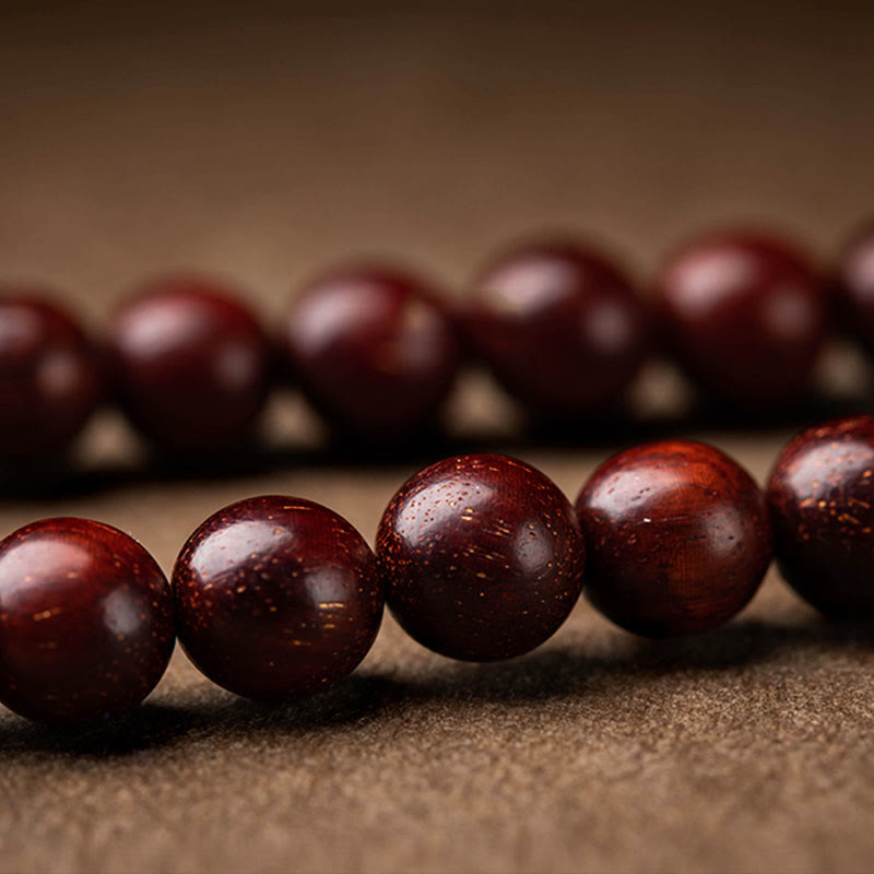 Buddha Stones, tibetisches kleines Blatt, rotes Sandelholz, Lotus, Zinnober, Beutel, Schutzquaste, Auto-Hängedekoration