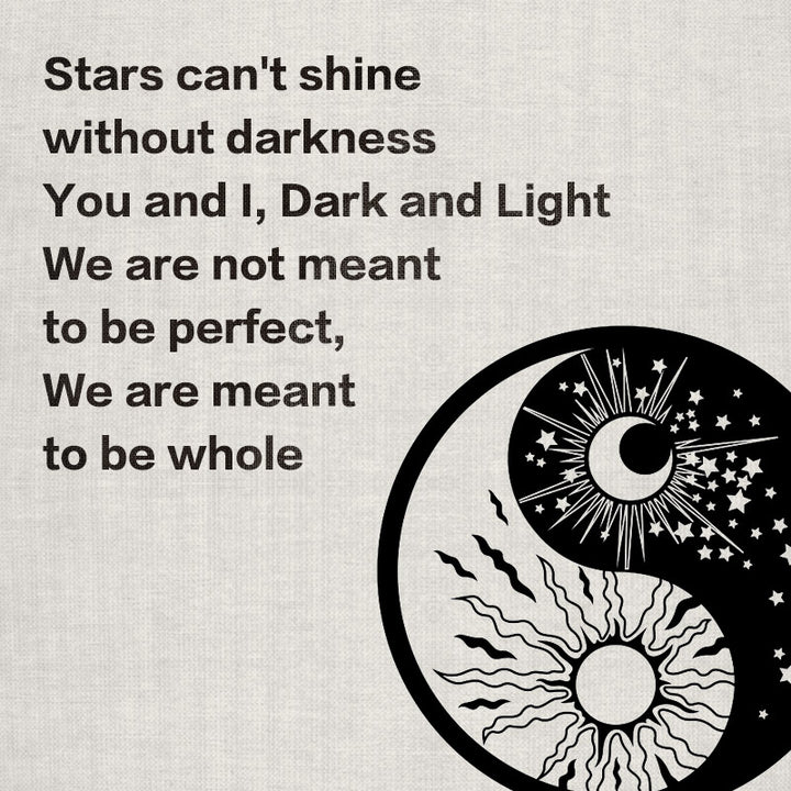 Buddha Stones 2-teiliges Yin-Yang-Hämatit-Paar-Armband - image 5