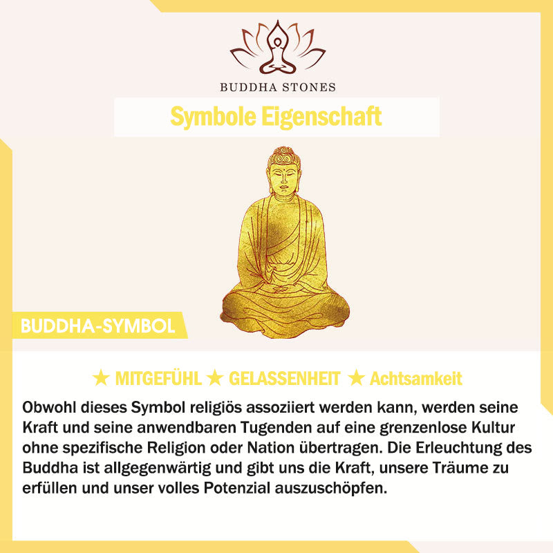 Buddha Stones Tibetisches Buddha-Mantra-Amulett-Armband