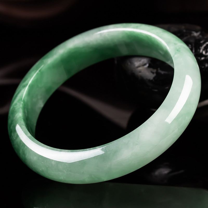 Armreif mit Buddha Stonesn, natürlichem Jade, Glückssegen - image 5
