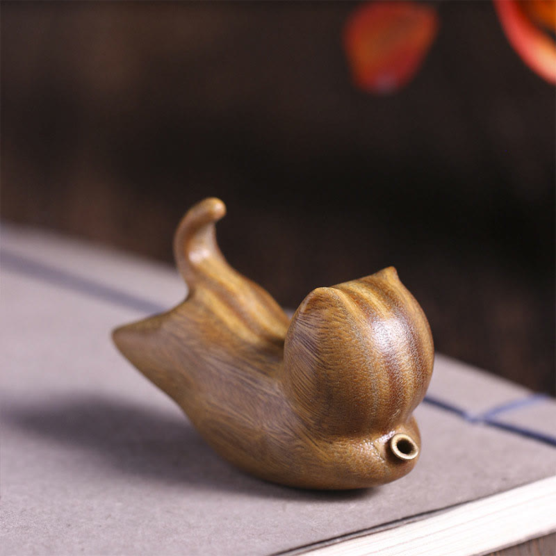 Buddha Stones, grünes Sandelholz, niedliches Katzenmuster, beruhigender Räucherstäbchenhalter, Dekoration - image 3