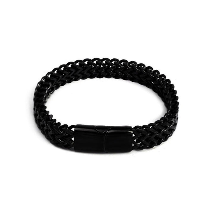 Buddha Stones, Fischschuppen-Magnetschnalle, Balance-Armband aus Titanstahl - image 13