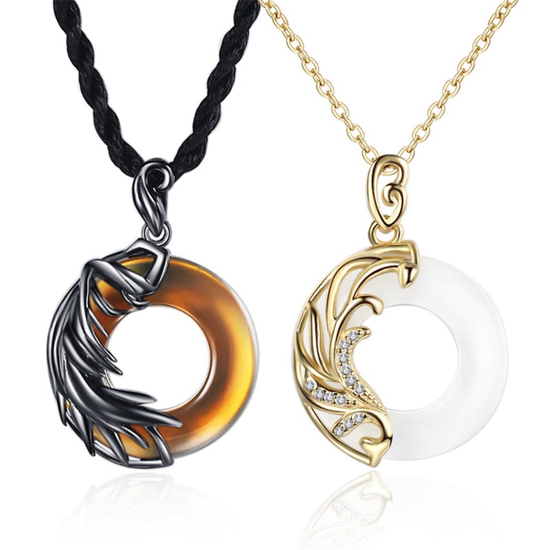 Buddha Stones Obsidian Chalcedon Meditation Runder Anhänger Halskette - image 0