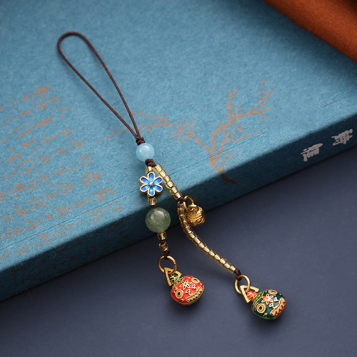 Goldverschlingendes Biest Familienglück Schlüsselanhänger - Goldverschlingende Bestienfamilie - image 0