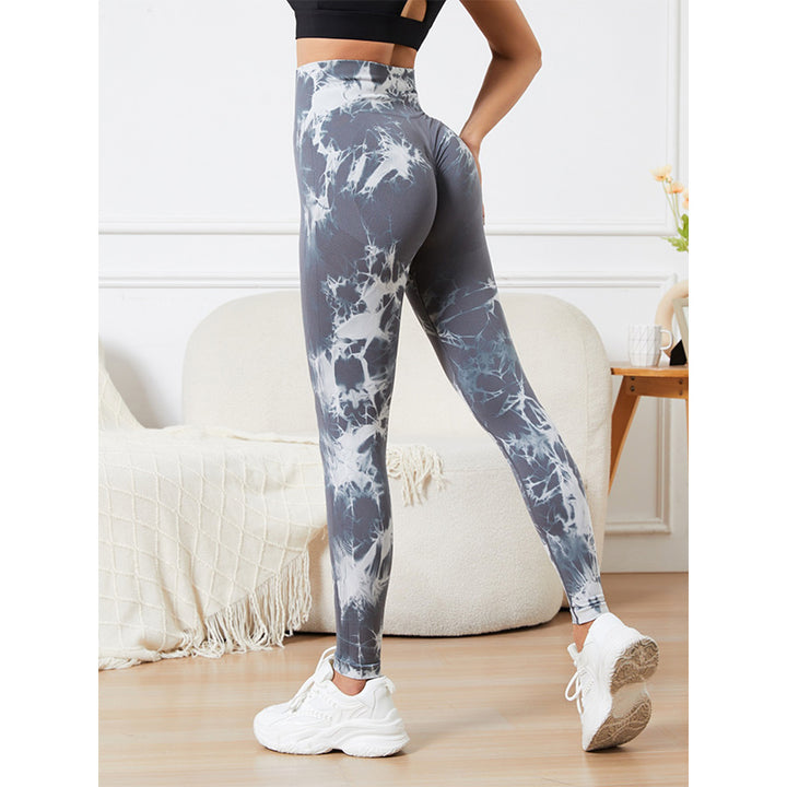 Buddha Stones Leggings für Sport, Fitness, Gymnastik, nahtlose Leggings mit hoher Taille, für Damen, Yogahose