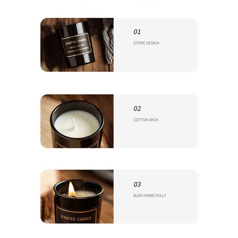 Blue Bell Pear Freesia Duft Meditation Gebet Duftende Aromatherapie Sojawachskerze - image 14