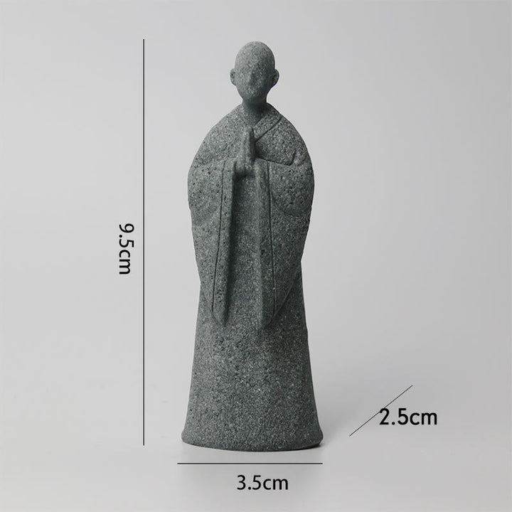 Buddha Stones, Meditation, Buddha-Mönch, Gelassenheit, Heimdekoration - image 13