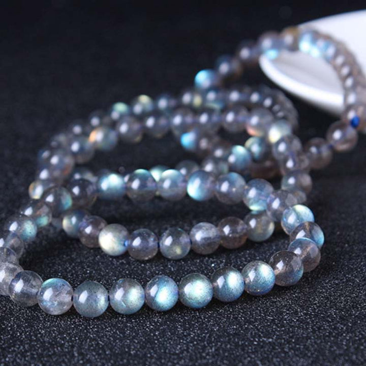 Armband mit natürlichen Mondstein-Heilperlen von Buddha Stones - image 13