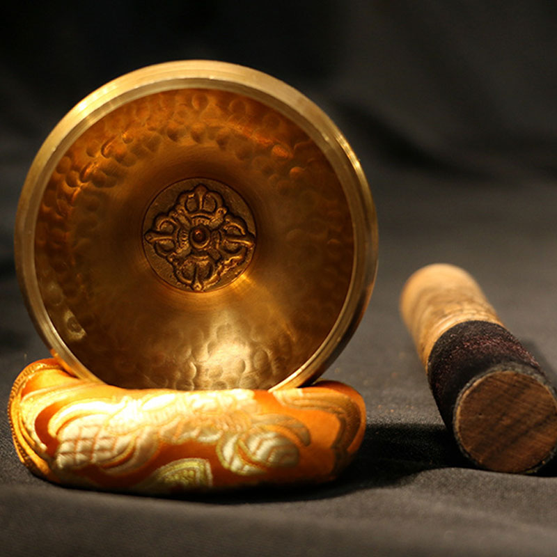 Tibetische Klangschale von Buddha Stones, handgefertigt, für Entspannung und Achtsamkeitsmeditation. Klangschalen-Set - image 1