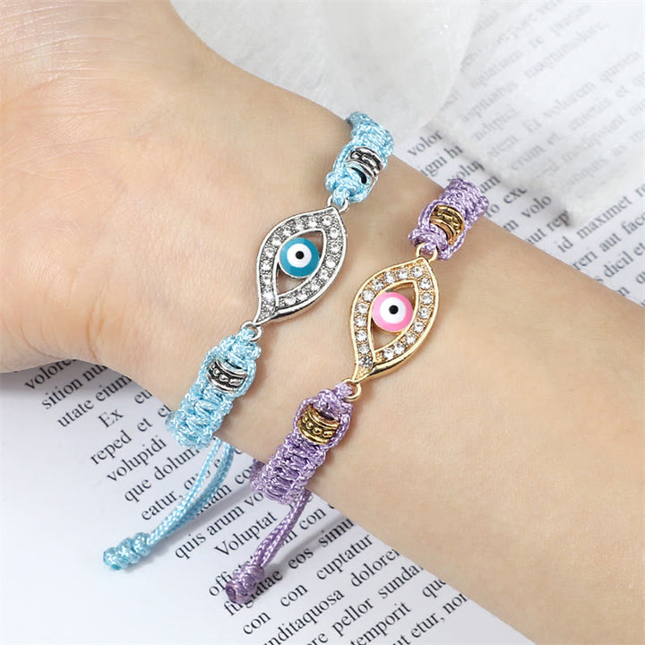 Buddha Stones Evil Eye Keep Away Evil Spirits Schnurarmband