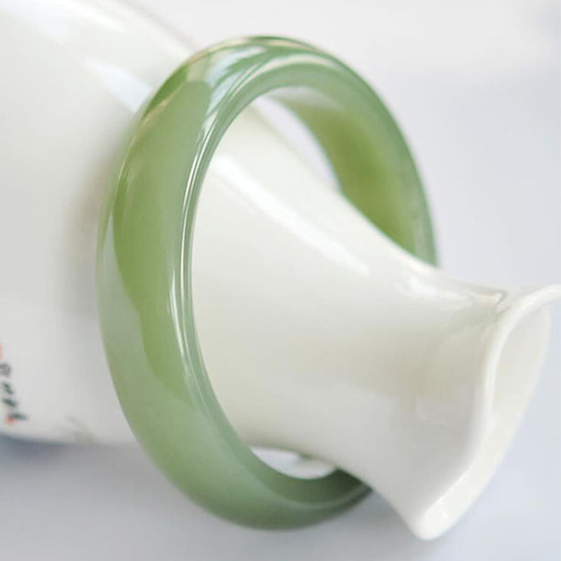 Jade Fülle Segen Armreif - 62-64 mm - image 0